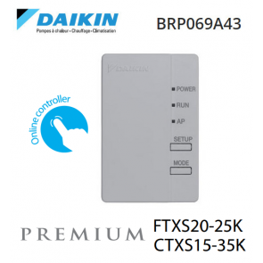 Adaptateur WI-FI pour smartphone BRP069A43 de Daikin 