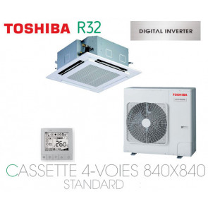 Toshiba 4-weg cassette 840X840 STANDARD DI RAV-RM1101UTP-E eenfase