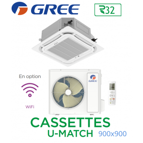GREE Cassete U-MATCH 900x900 UM CST 48 R32