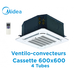 Ventilo-convecteur Cassette 600x600 4 Tubes MKD-V300FA de Midea