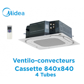 Ventilo-convecteur Cassette 840x840 4 Tubes MKA-V750FA  de Midea