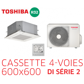 Toshiba Cassette 4-voies 600x600 DI 2 RAV-HM301MUT-E