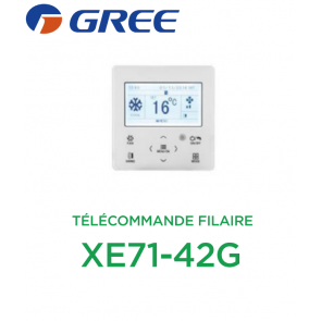 Télécommande filaire XE71-42G de Gree