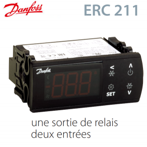 Danfoss ERC 211 elektronische koelregelaar