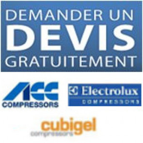 Compresseurs "ACC", "Electrolux" et "Cubigel"