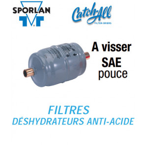 Sporlan C-084 filter-droger - 1/2 SAE aansluiting