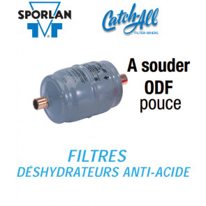 Sporlan C-165-S filterdroger - 5/8 ODF aansluiting