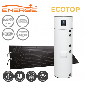 ECOTOP 200i boiler + thermodynamisch zonnepaneel