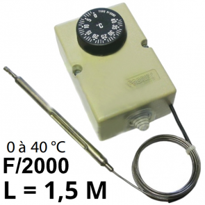 Thermostat PRODIGY F2000 0/+40 °C
