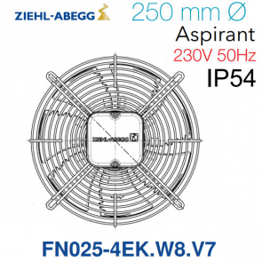 Ziehl-Abegg FN025-4EK.W8.V7 Axiaal ventilator