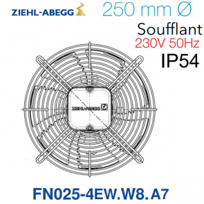 Ziehl-Abegg FN025-4EW.W8.A7 Axiaal ventilator