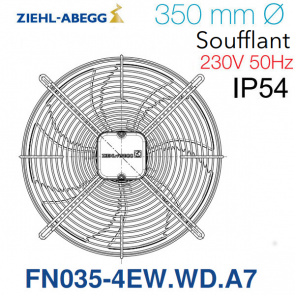 Ziehl-Abegg FN035-4EW.WD.A7 Axiaal ventilator