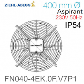 Ziehl-Abegg FN040-4EK.0F.V7P1 Axiaal ventilator