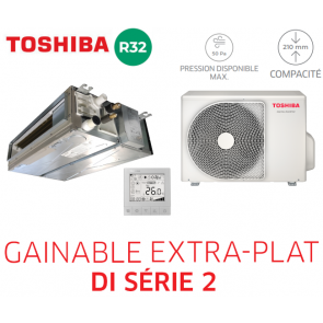 Toshiba GAINABLE EXTRA-PLAT DI SÉRIE 2 RAV-HM401SDTY-E