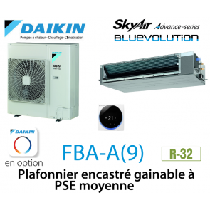 Daikin Advance FBA140A eenfase inbouw plafondlamp met medium EPS