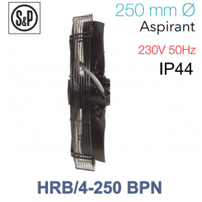 S&P HRB/4-250 BPN Axiale ventilator met externe rotor