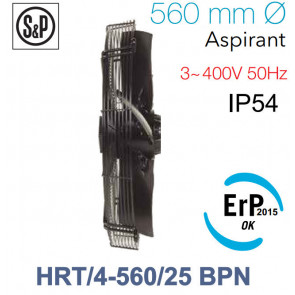 S&P HRT/4-560/25 BPN externe rotor axiale ventilator