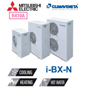 Mitsubishi i-BX-N 004M omkeerbare lucht/water warmtepomp 
