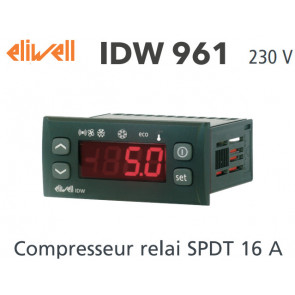 Eliwell IDW961 230 V regelaar met NTC sensor