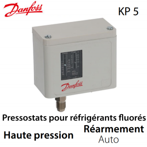 Pressostat simple automatique HP - 060-117166 - Danfoss 