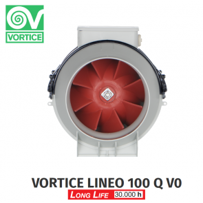 Centrifugaalventilator VORTICE LINEO 100 Q V0