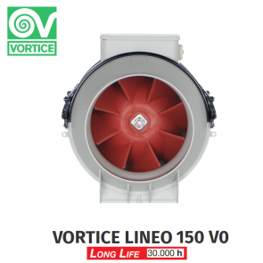 Centrifugaalventilator VORTICE LINEO 150 V0