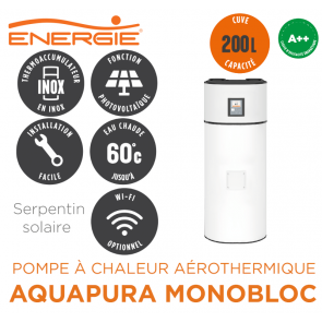 Warmtepomp AQUAPURA MONOBLOC 200ix van Energie