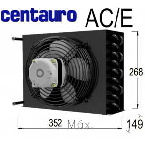 Luchtgekoelde condensor AC/E 123/1.50 - OEM 410 - van Centauro