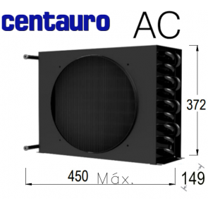 Luchtgekoelde condensor AC 130/2.95 - OEM 414 - van Centauro