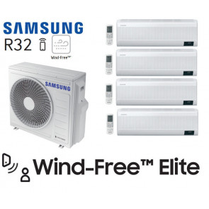 Samsung Wind-Free Elite Quad-Split AJ080TXJ4KG + 3 AR07TXCAAWKN + 1 AR12TXCAAWKN