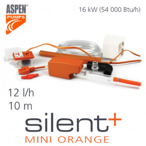 Silent+ mini oranje condensaatafvoerpomp van Aspen Pompen