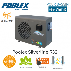 Poolex Silverline 150 - R32 warmtepomp