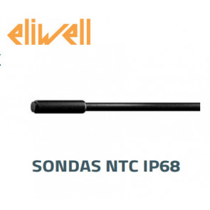 NTC-sonde - IP68 "Eliwell" zwart 3 m - SN8T6H3002