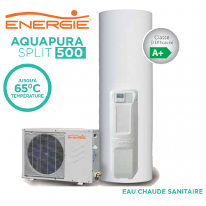Warmtepomp AQUAPURA SPLIT 500 I van Energie
