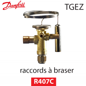 Thermostatisch expansieventiel TGEZ 12 - 067N4009 - R407C Danfoss