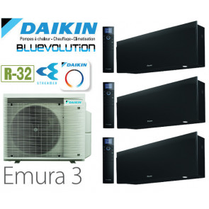 Daikin Emura 3 Trisplit 5MXM90A + 2 FTXJ20AB + 1 FTXJ50AB - R32