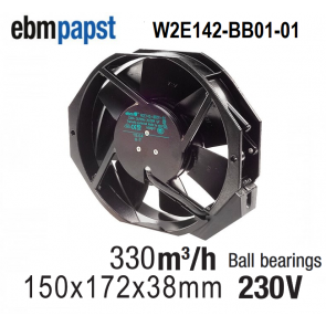 EBM-PAPST Axiale ventilator W2E142-BB01-01