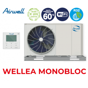 Airwell WELLEA MONOBLOC AW-WHPMA04-H91 omkeerbare warmtepomp