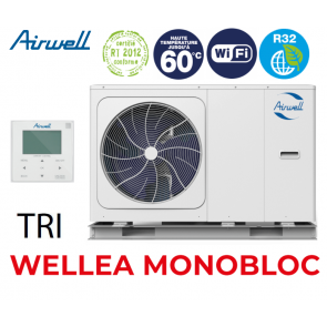 Airwell WELLEA MONOBLOC AW-WHPMA16-H93 omkeerbare warmtepomp