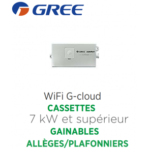 GREE WiFi G-cloud voor 7 kW Cassettes, Ductables en Dakramen