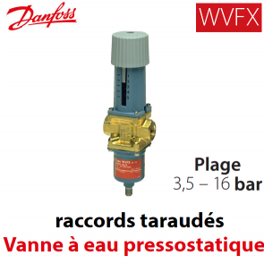 Pressostatisch waterventiel WVFX 15 - 003N2100 Danfoss 