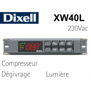 Dixell XW40L-5L0D8X regelaar