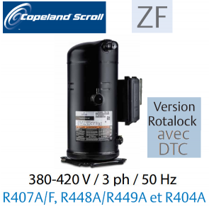 Hermetische COPELAND compressor SCROLL ZF11 K4E-TFD-556 