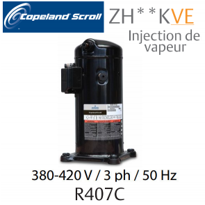 Hermetische COPELAND compressor SCROLL ZH33 KVE-TWD-526